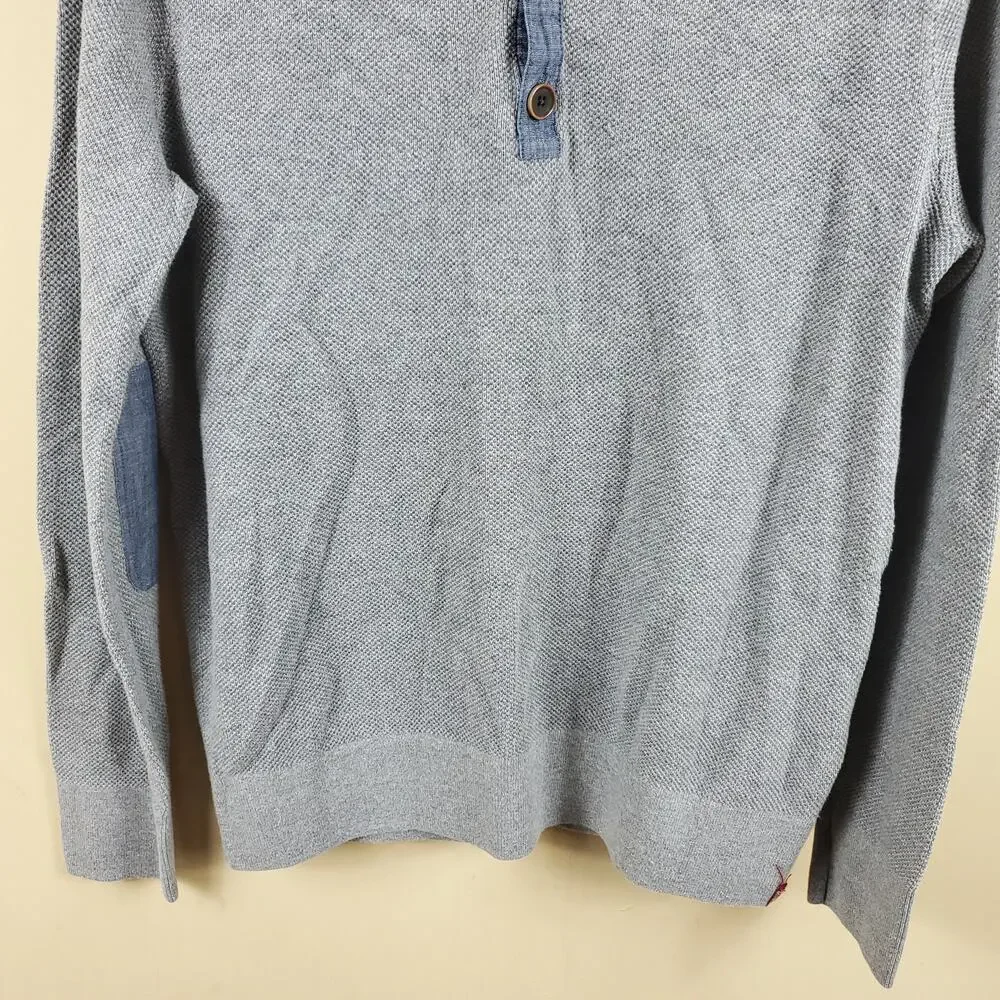 Banana Republic Heritage Texture Long Sleeve Tee Size L